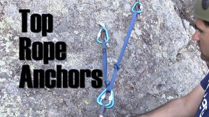 Rock Climbing Anchors: Creating a Bolted Top Rope Anchor | Smart Rock ...